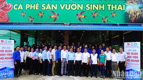 Ra mắt Hội quán Sinh viên khởi nghiệp đầu tiên tại Đồng Tháp