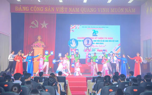 Tuổi trẻ Đại học Đồng Tháp sôi nổi các hoạt động kỷ niệm 74 năm ngày truyền thống học sinh, sinh viên và Hội Sinh viên Việt Nam