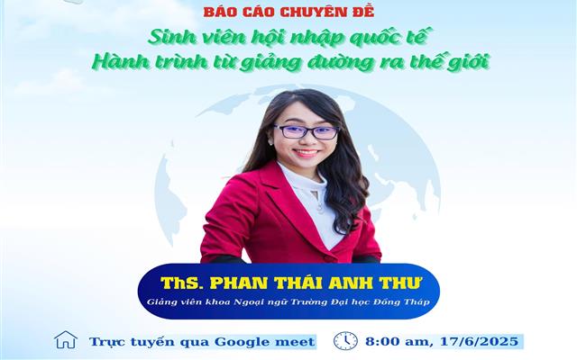 Sinh viên hội nhập quốc tế - Hành trình từ giảng đường ra thế giới năm 2025